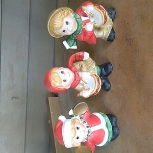 Vintage 1980s Homco Home Interiors Christmas carolers